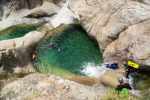 Activités canyoning sud corse